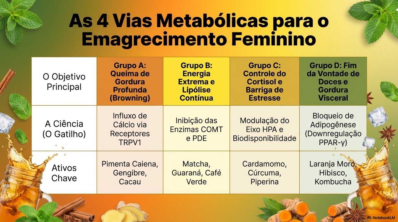 4 Vias metabólicas