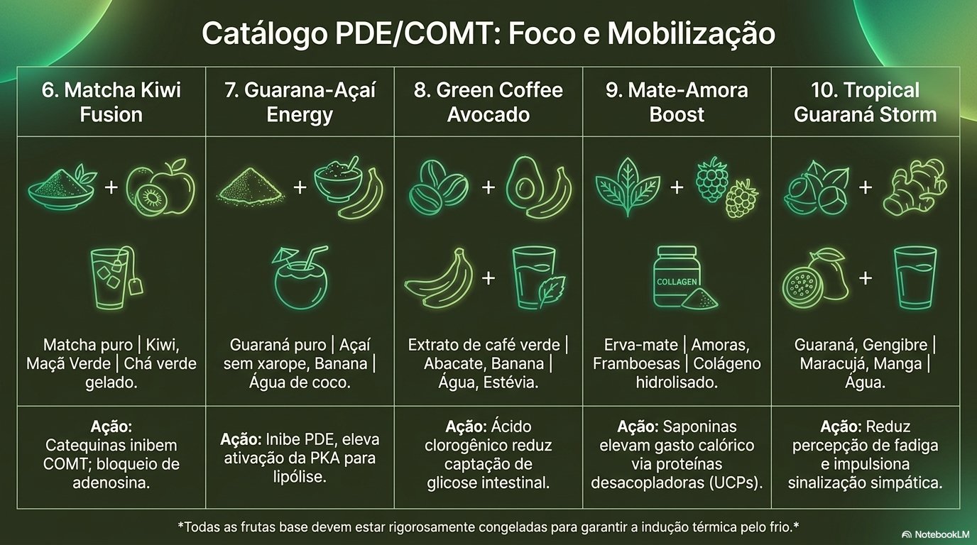 Catálogo PDE/COMT - 5 Receitas de Foco