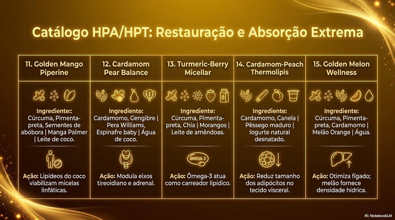 Catálogo HPA/HPT - 5 Receitas de Restauração